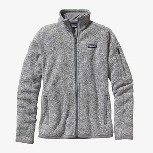 Grey Full Zip Patagonia Jacket- Better Sweater